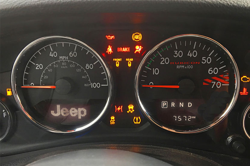Jeep Grand Cherokee All Warning Lights On -Troubleshooting