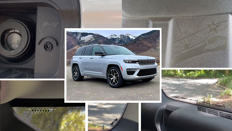 Hidden Jeep Grand Cherokee Easter Egg locations