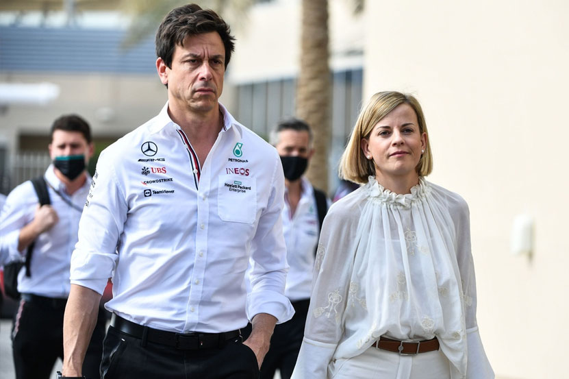 Toto Wolff Wife Susie Wolff