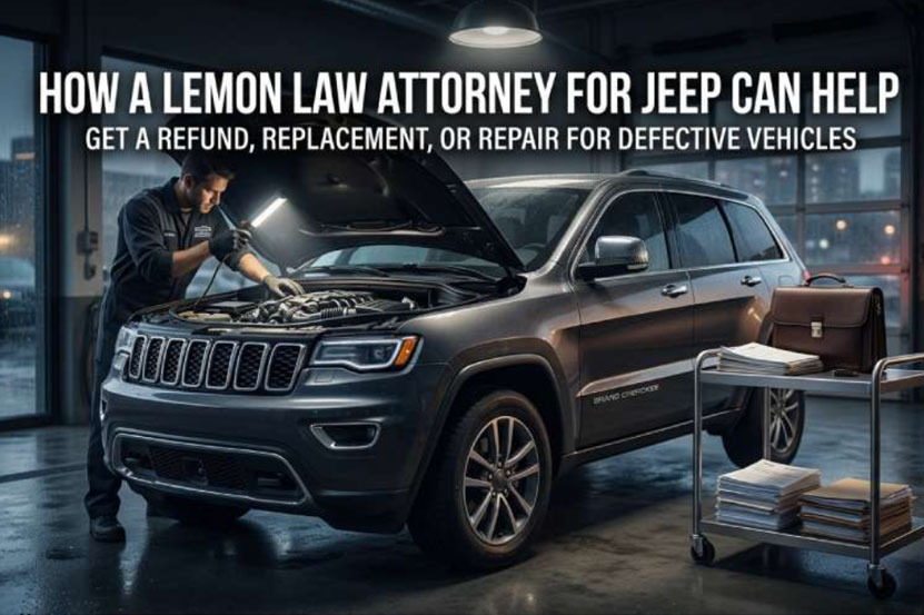 How A Lemon Law Attorney For Jeep Can Help With Defective Vehicles
